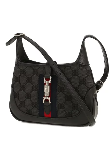 Kabelka Gucci Pre-owned s autogramem černá