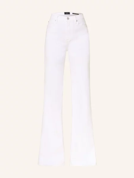 7 For All Mankind Spodnie Kobieta Modern Dojo Luxe Vintage biały