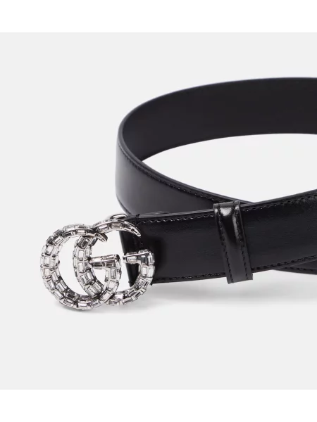 Curea Gucci din piele negru