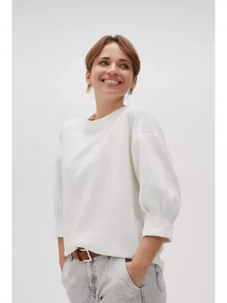 Mikina Moodo biela
