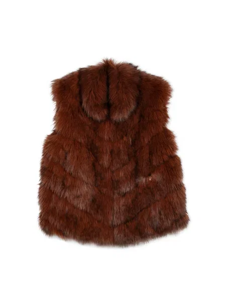 Lola Casademunt Vestă ciocolatiu