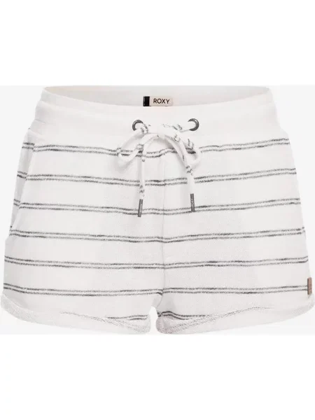 Szare spodenki Roxy Perfect Wave Lines XL białe