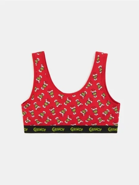 Топ з візерунком Grinch червоний