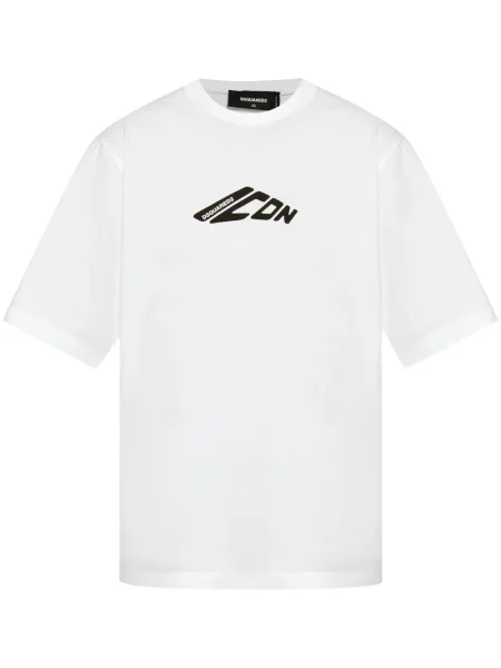 Tricou Dsquared2 cu imagine alb