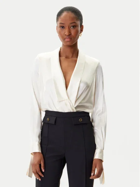 Elisabetta Franchi Боди бежов