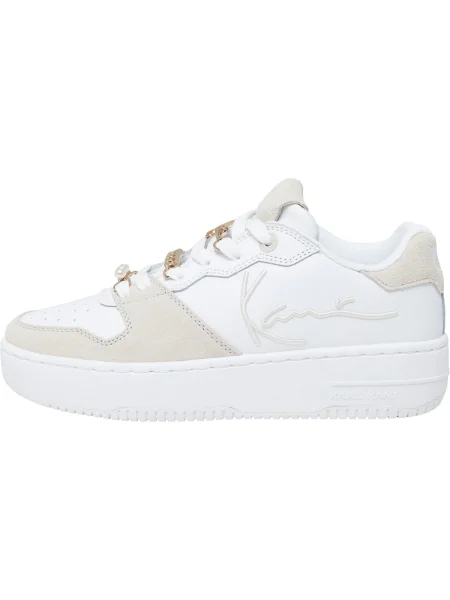 Karl Kani Nizke superge KK 89 Up Logo PRM svetlo bež bela