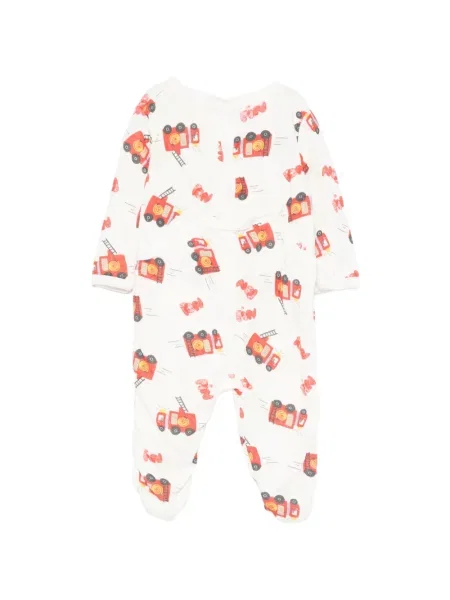 Piżama dziecięca Petit Bateau biała