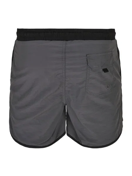 Urban Classics Șorturi de baie gri închis negru