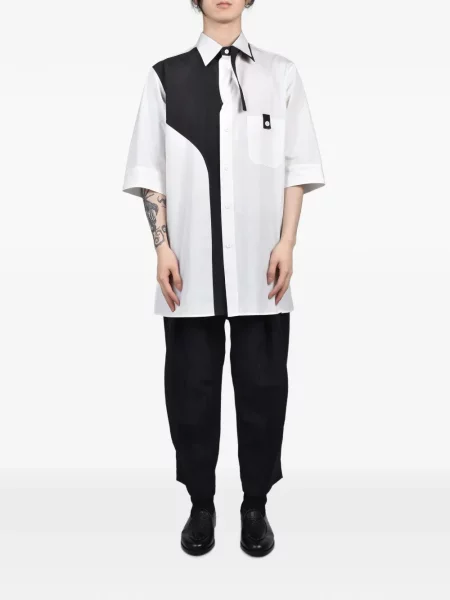 Scurt cămașă Yohji Yamamoto alb
