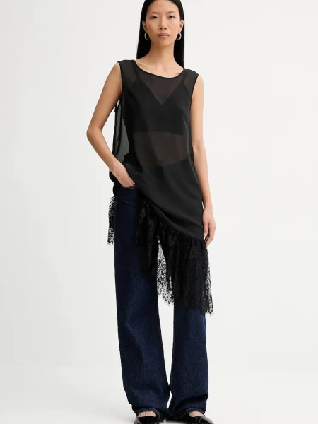 MUNTHE sukienka ROSIE czarny