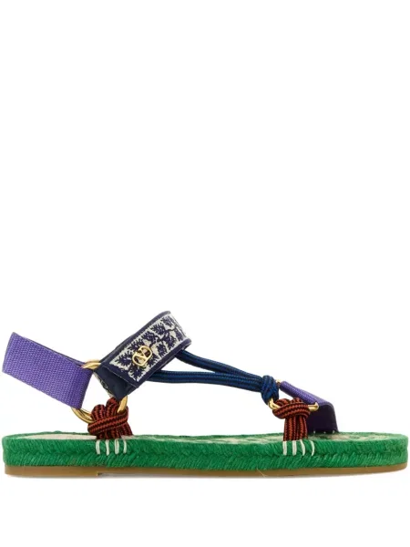 Espadrile Valentino Garavani fără toc violet