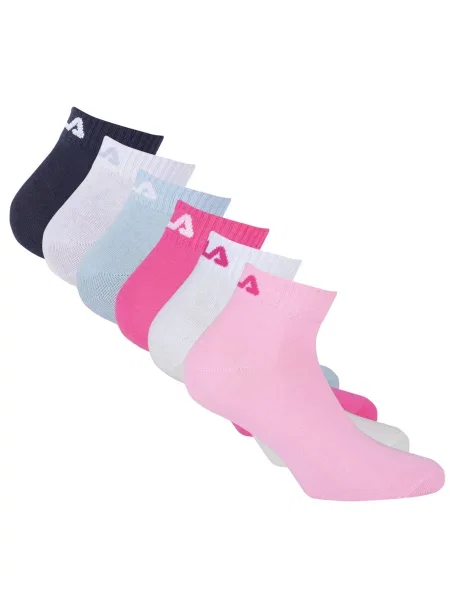 FILA Ponožky modrá / pink bílá