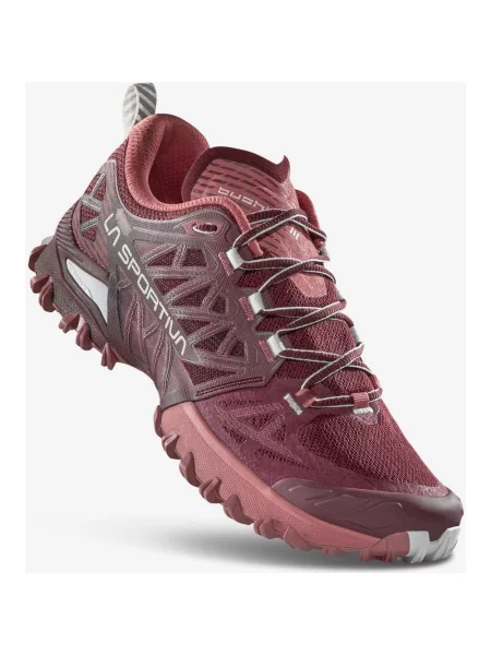 Buty do biegania La Sportiva Bushido III GORE-TEX bordowo-różowe 36 czerwone