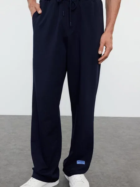 Trendyol Pantaloni marin albastru