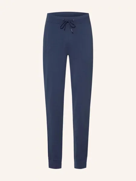 Joy Sportswear Spodnie Dresowe Charlie Z Paskami Z Galonu blau niebieskie