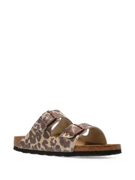 Sandale Birkenstock cu imagine cu model leopard