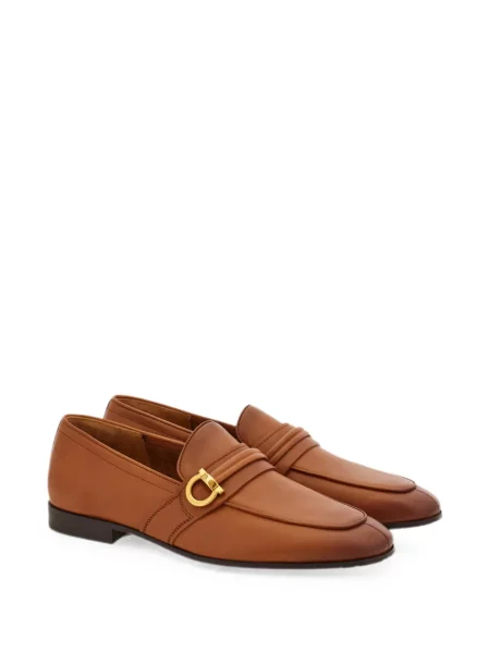Mocasini Ferragamo maro