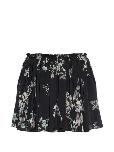 Fusta mini Marant Etoile cu model floral cu imagine negru