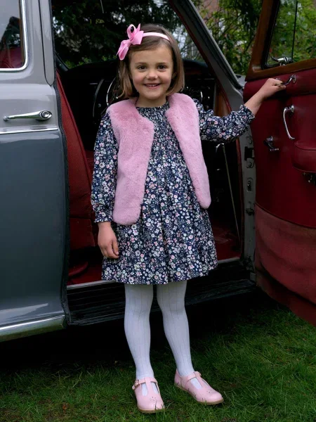 Дитячий Жилет з утеплювачем Rachel Riley рожевий