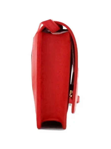 Torebka Burberry z logo czerwona