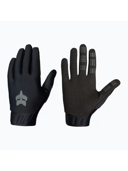 Рукавички велосипедні Fox Racing Flexair black чорні