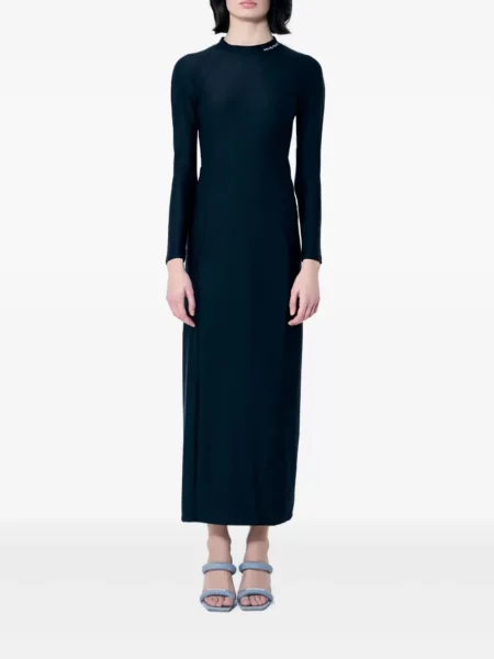 Rochie maxi Alexander Wang cu imagine de costum albastru