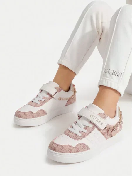 Superge Guess Bež bela