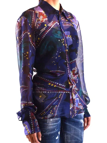 Bluzka Dsquared2 niebieska