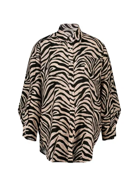 Koszula Paramidonna z nadrukiem w zebrę