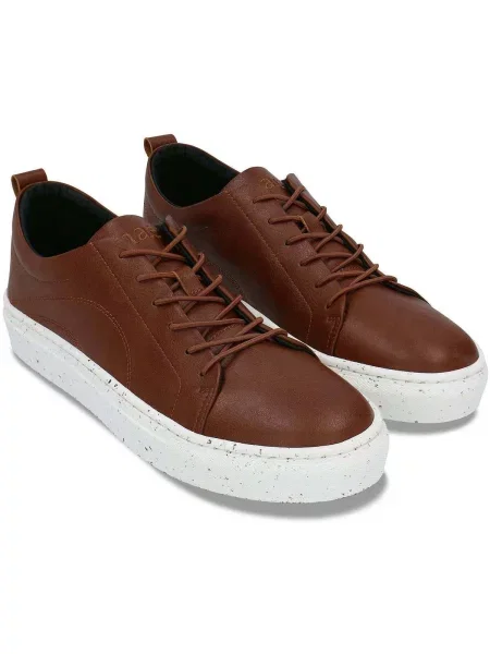 Nae Vegan Shoes Šněrovací boty SANDRO' hnědá