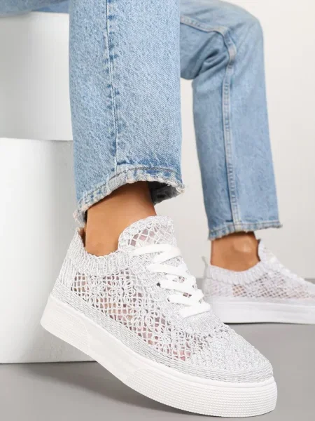 Sneakers Nanessia Albi alb