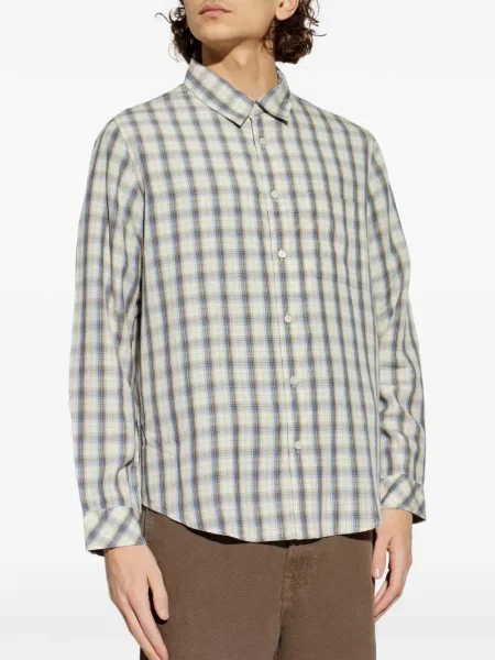 Cămașă Samsøe Samsøe în carouri