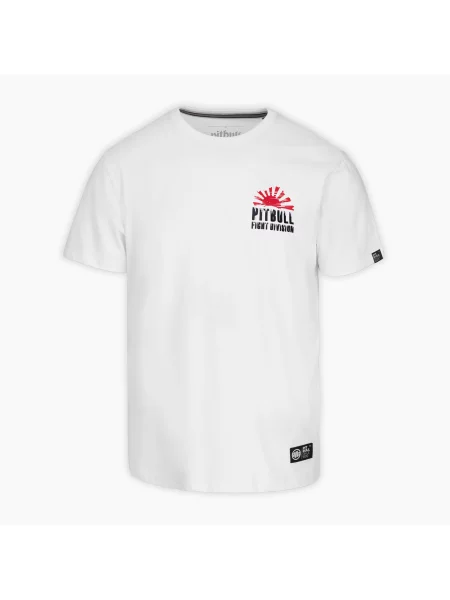 Tricou pentru bărbați Pitbull Midway white alb