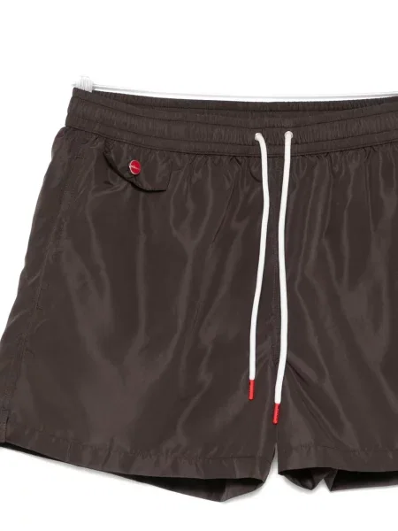 Șnur de strângere slip de baie Kiton maro