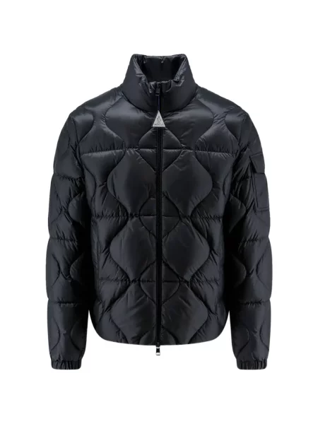 Matlasat geacă Moncler negru