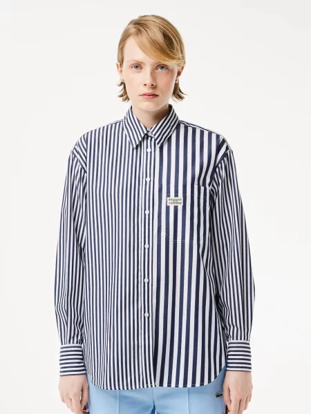 Сорочка Lacoste синя