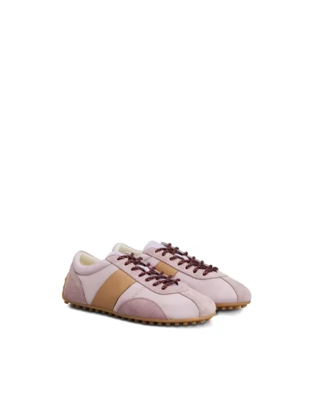 Sneakersy Tod's skórzane różowe