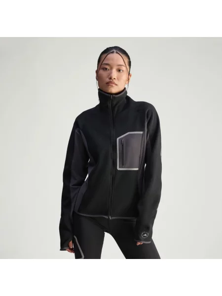 Komplet dresowy Adidas do biegania czarny