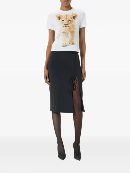 Tricou Blumarine cu imagine alb