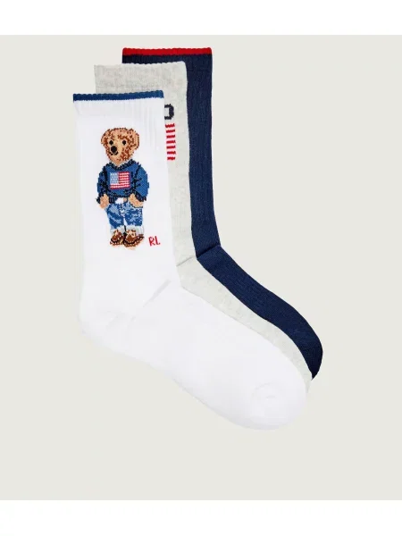Hosszú zokni Polo Ralph Lauren fehér