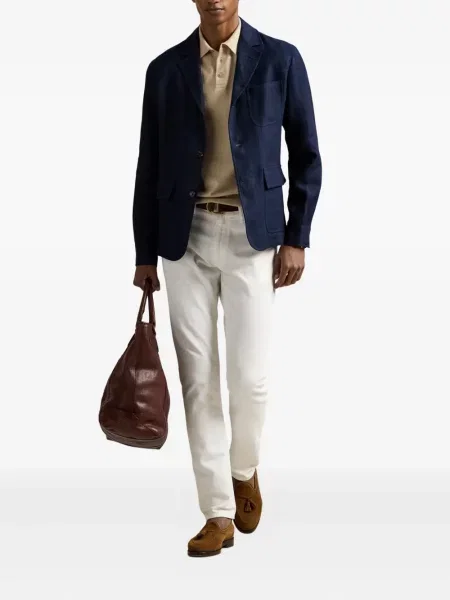 Chinos nohavice Polo Ralph Lauren modrá