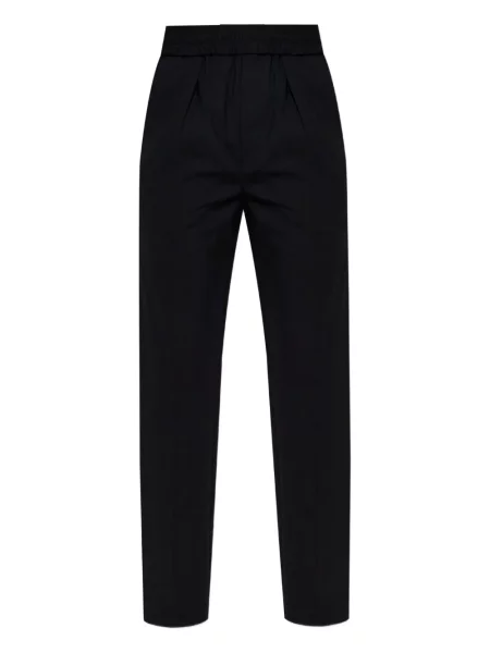 Pantaloni Isabel Marant de lână negru