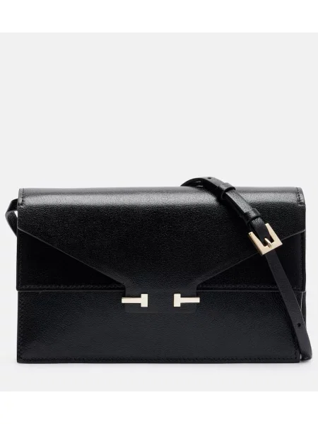 Mała mały torebka skórzana Tom Ford skórzana czarna