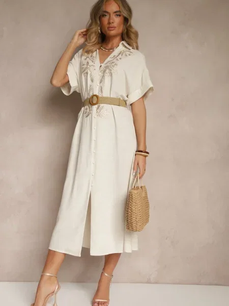 Rochie Atelessa bej