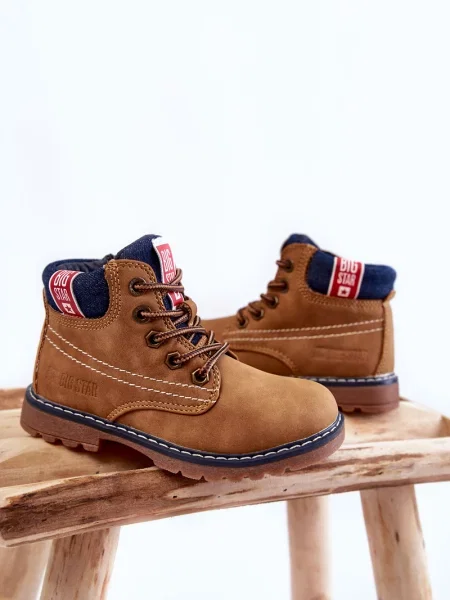 Gyerek bokacsizma Big Star Shoes fekete