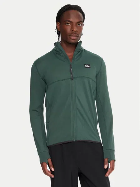 Quiksilver Μπλούζα τεχνική Steep Point πράσινο