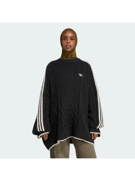 SVETR CABLEKNIT bílý