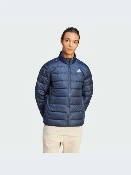 Пуховик adidas перероблений синій