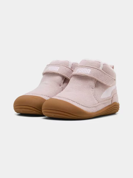 Детские ботинки Puma розовые