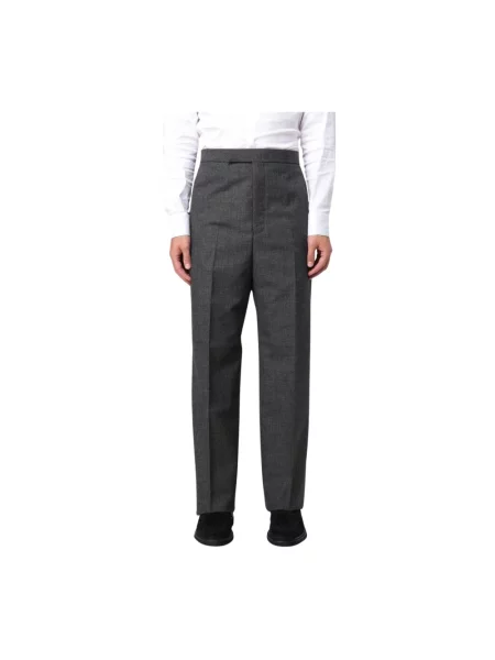Spodnie Thom Browne wełniane szare